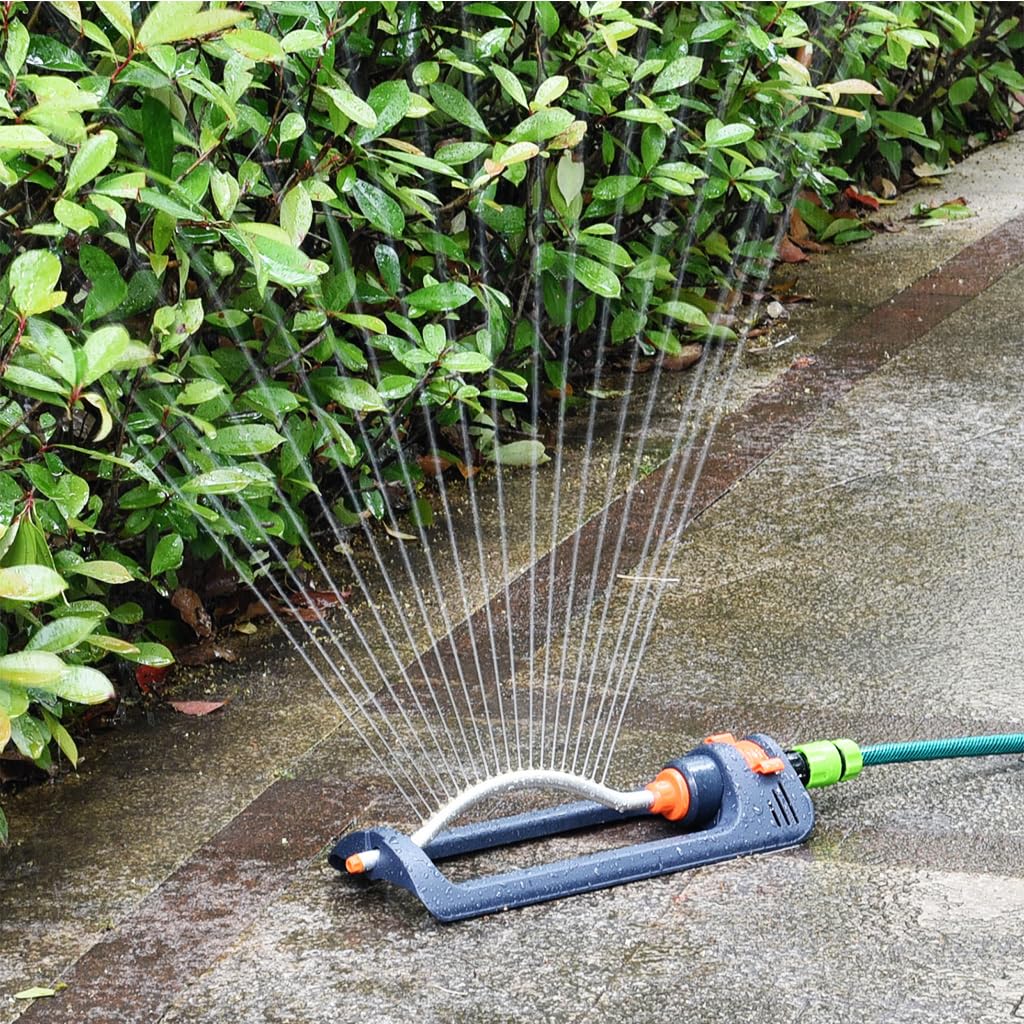 HASTHIP® Garden Sprinker for Garden Agriculture Watering, 180° Auto Irrigation Sprinkler Adjustable Irrigation Angle Sprinkler, Gardening Watering Systems for Outdoor Grass Garden Yard Lawns HASTHIP® Garden Sprinker for Garden Agriculture Watering, 180° Auto Irrigation Sprinkler Adjustable Irrigation Angle Sprinkler, Gardening Watering Systems for Outdoor Grass Garden Yard Lawns